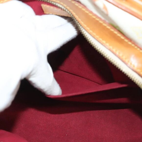 LOUIS VUITTON Monogram Multicolor Claudia Hand Bag White M40193 LV Auth 131825 - Picture 12 of 16